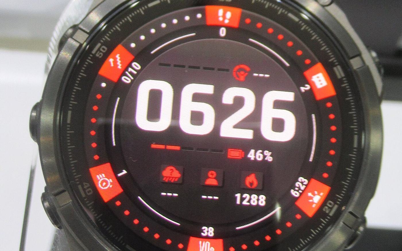 Montre GPS outdoor au poignet