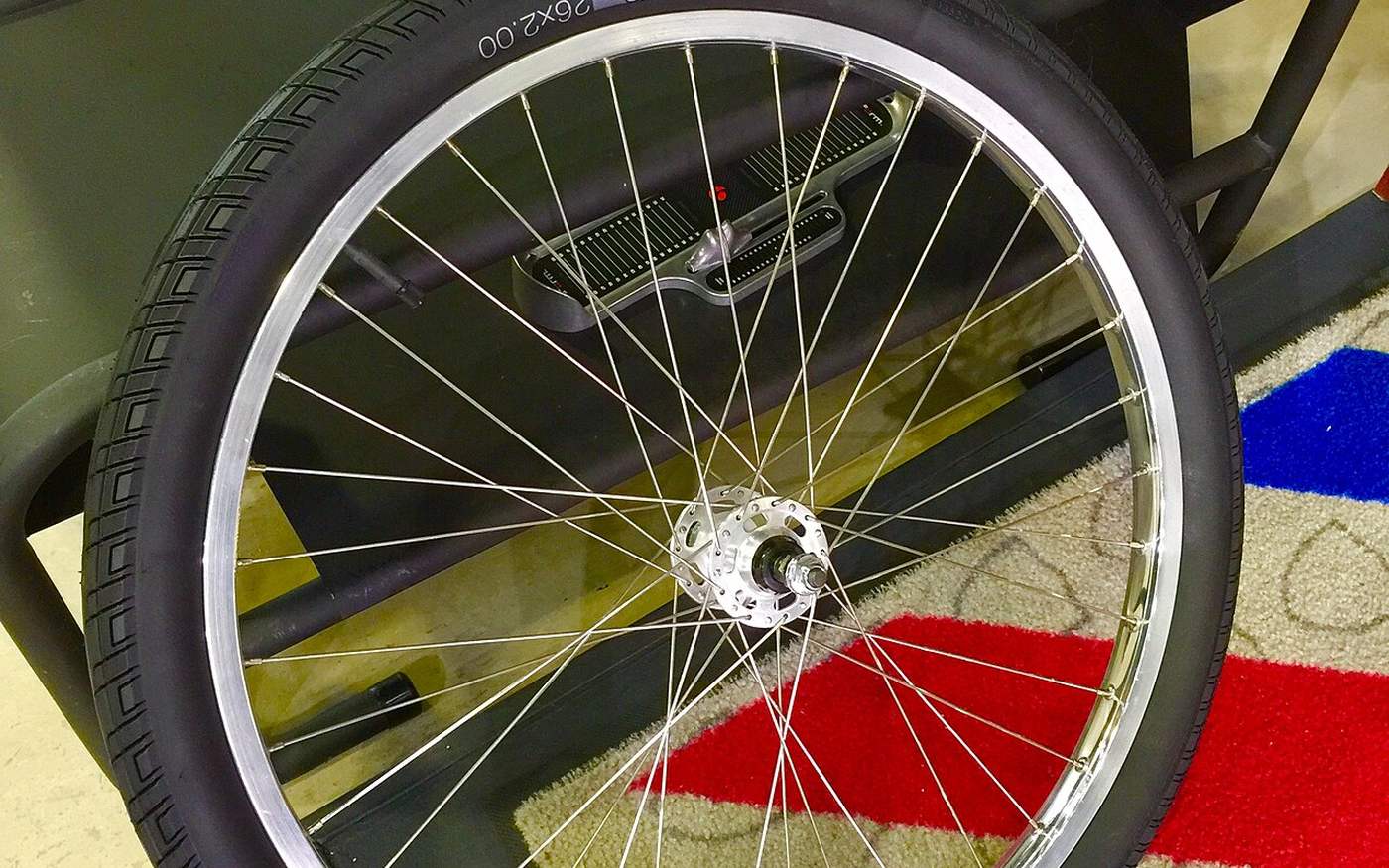 Roue et pneu de vélo route