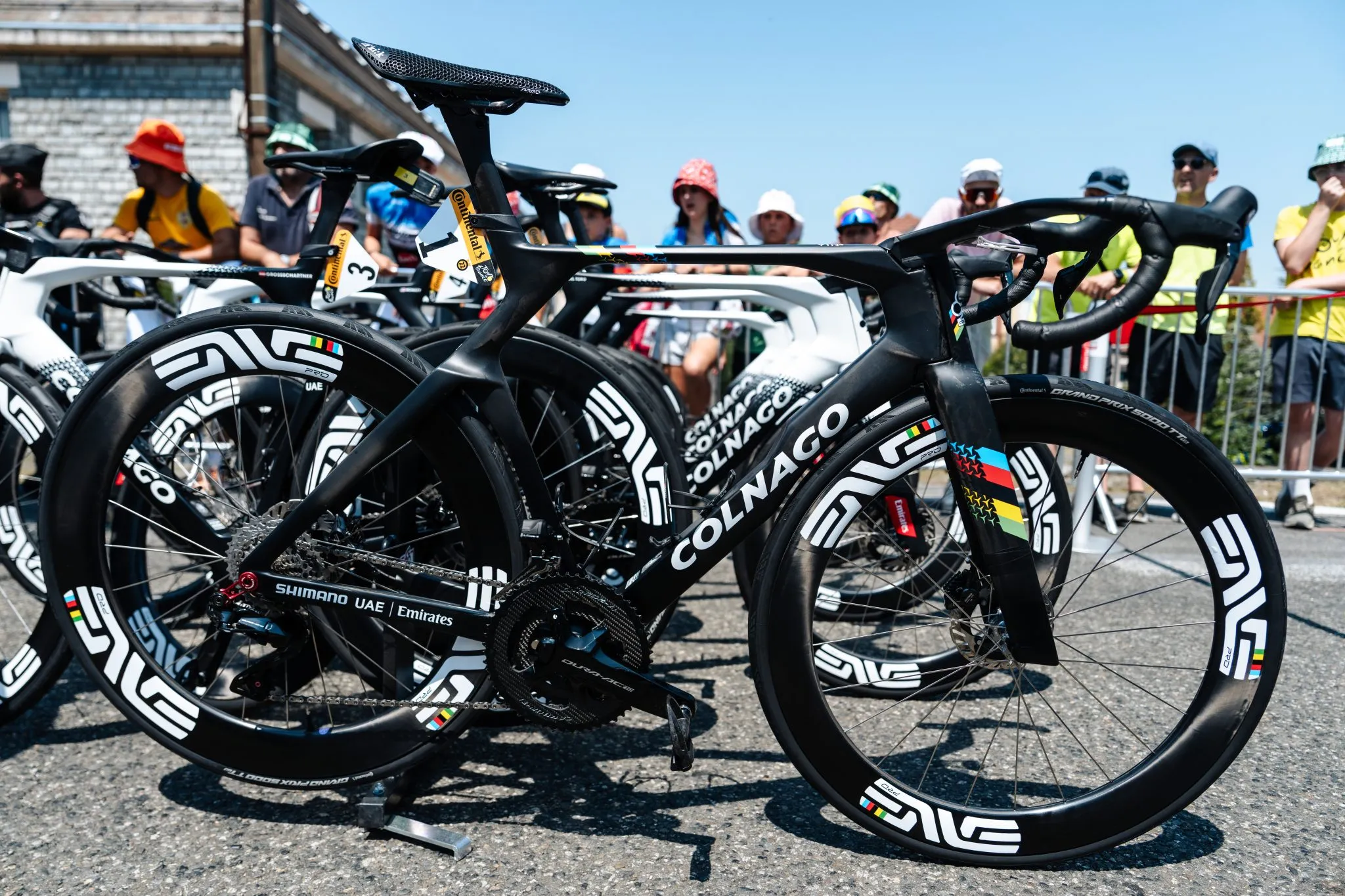 Colnago Y1Rs de Tadej Pogačar au Tour de France 2026